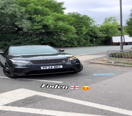 帶女兒上班的福登！曼城球員豪車一覽！誰的車最好看