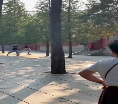 修行第五天了！文班這“第一高僧”跑起來，一步頂別人兩步吧