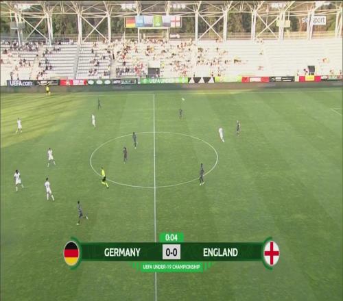 U19欧青赛神仙打架!英格兰十分钟四球55战平德国
