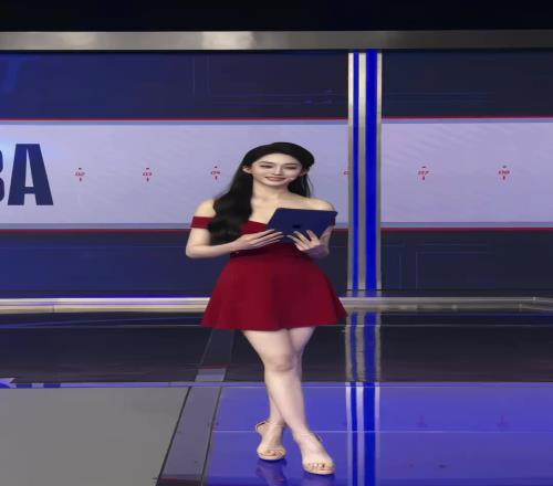 美女主播婧雯：恭喜雷霆！掌聲同樣送給步行者！
