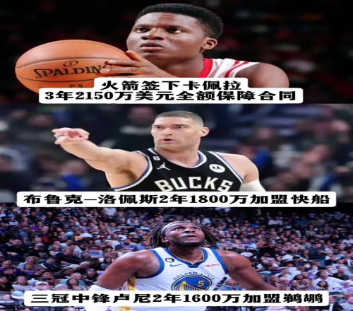 湖人中鋒碎片3！今天餅皇、大洛和盧尼三位中鋒都簽了只剩艾頓