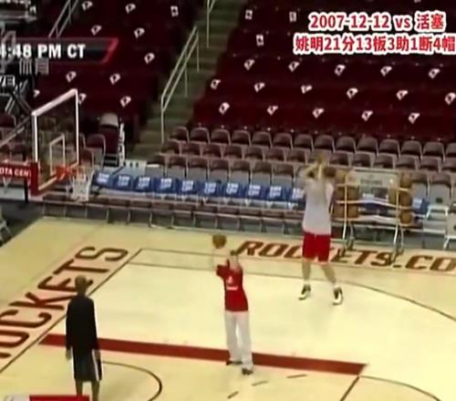 楊瀚森要是能練出姚明這手神準中投，在NBA那就穩了！