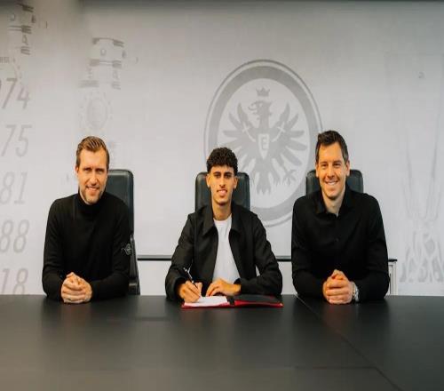 官方：法蘭克福簽下霍芬海姆邊鋒埃奇古亞布，簽約至2031年