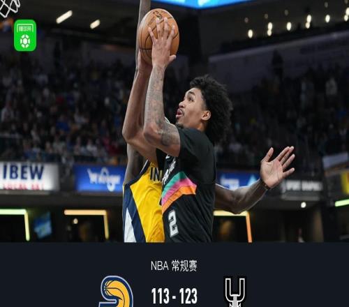 馬刺123113送步行者11連敗，福克斯24+7，卡斯爾19+8+8，西卡23+10