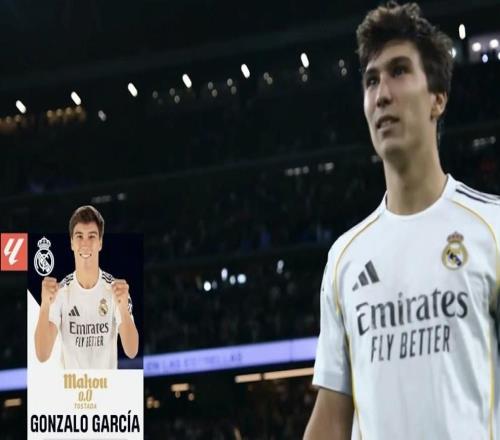 帽子戏法，贡萨洛加西亚当选皇马vs贝蒂斯全场最佳球员