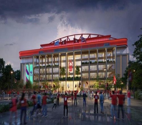 官方：诺丁汉森林主场重建规划申请已提交，容量将超五万人