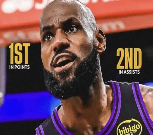 榮耀時刻！詹姆斯助攻超保羅，成為NBA歷史助攻第二！