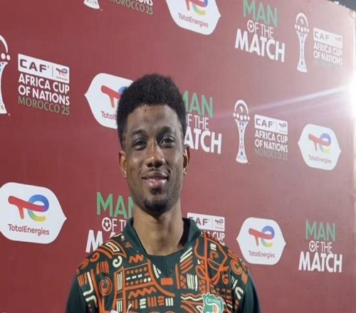 十分亮眼，阿馬德5場非洲杯比賽貢獻(xiàn)3球1助，3次獲得全場最佳