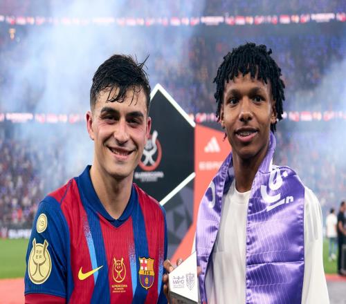 直塞助攻萊萬(wàn)破門，佩德里獲得西超杯決賽最佳助攻獎(jiǎng)