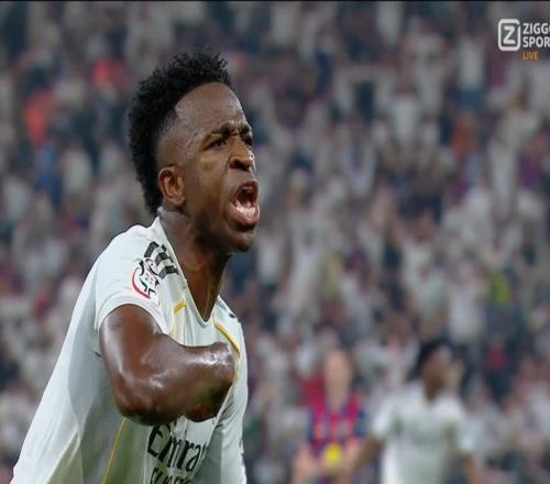 西超杯決賽破門，維尼修斯結(jié)束長達3個月的進球荒