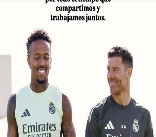 米利唐告別阿隆索：感謝您教練，祝您新的人生階段一切順利