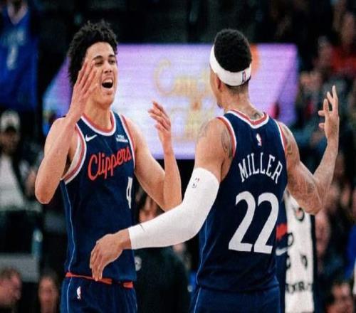 一边倒！快船162攻势打崩鱼腩：全场开心欢呼，哈登16分4助攻