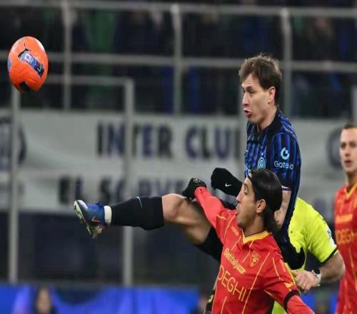 埃斯波西托打进制胜球意甲第16轮国米10小胜莱切