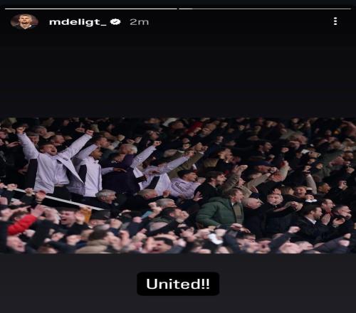 德里赫特下周复出，恐缺席曼联战阿森纳！谢什科无缘德比原因曝光