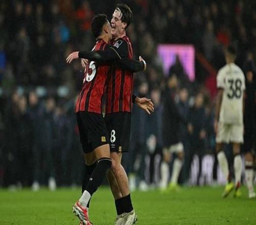 自2023年3月以來，伯恩茅斯首次成功擊敗利物浦