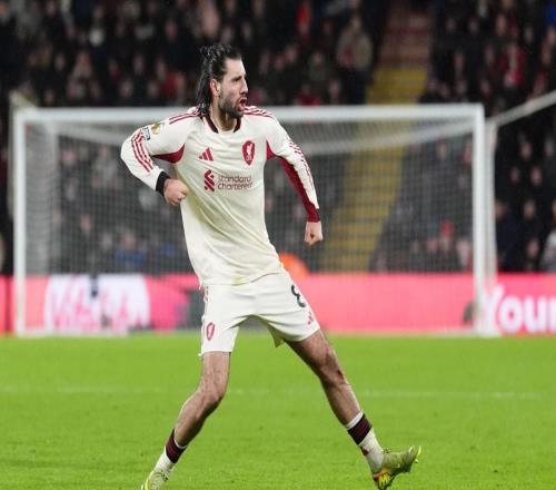 索博斯洛伊本賽季禁區(qū)外打入5球，與福登并列英超球員最多