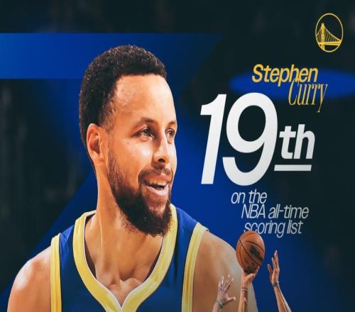 露牙大笑+客場跳舞！37歲庫里28分鐘27+4三分里程碑夜興奮無比