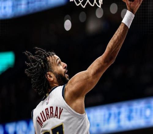 戰(zhàn)舊主波特空砍38分，穆雷27+4+6新援7記三分，殘陣掘金復(fù)仇籃網(wǎng)