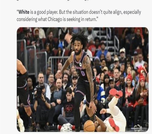 火記辟謠有意懷特：公牛要價過高顯然不合理！休媒認(rèn)為不契合火箭
