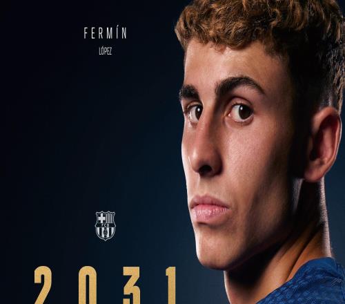 官方：巴薩與費爾明漲薪續(xù)約至2031年