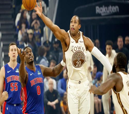 庫里23分傷退！勇士8人上雙險(xiǎn)逆轉(zhuǎn)活塞坎寧安29+11追夢(mèng)里程碑