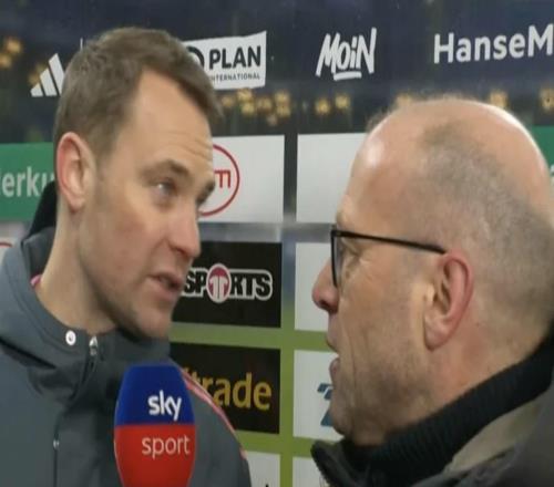 被問及漢堡沒取得進(jìn)球的機(jī)會，諾伊爾：拜仁不是還有門將嗎