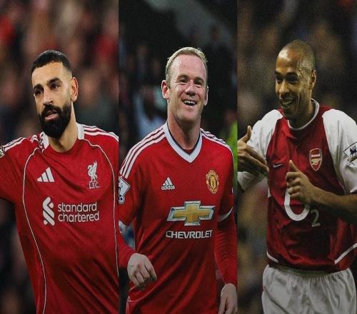 在單一球場英超參與152球，薩拉赫打破亨利、魯尼紀(jì)錄