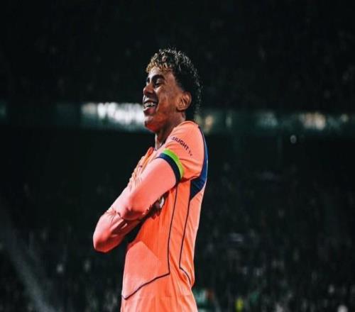 亞馬爾本賽季28場(chǎng)13球，距離追平自己上賽季進(jìn)球數(shù)還差5球