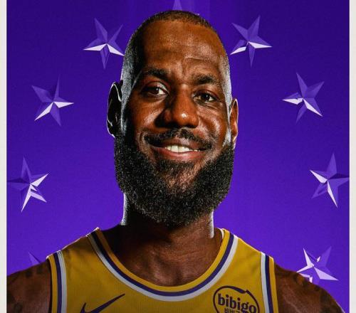 詹姆斯22次全明星！歷史第一！此前連續(xù)21年首發(fā)！歷史獨一檔！