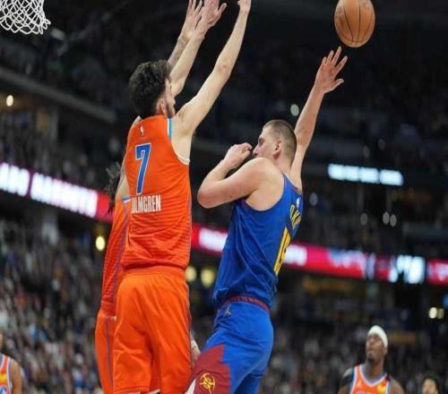 西部前二對決！亞歷山大34+13雷霆力克掘金約基奇16+7+8