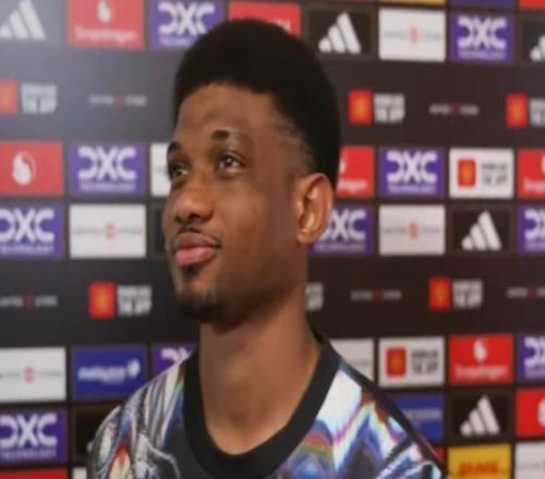 阿馬德：全隊都為謝什科高興，他在訓(xùn)練中總是拼盡全力