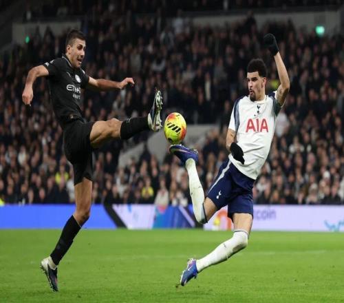 6輪1勝距榜首6分！曼城2比2熱刺，謝爾基、塞梅尼奧破門，索蘭克雙響