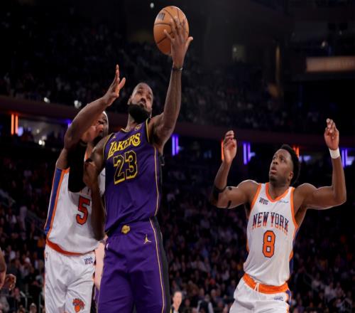 詹姆斯歷史第一！湖人慘遭逆轉(zhuǎn)，東契奇空砍30+15+8，尼克斯6連勝