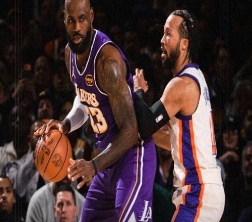 布倫森打鐵準三雙，詹皇22分東契奇空砍30+15+8，尼克斯完勝湖人