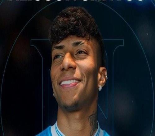 官方：那不勒斯租借葡體前鋒阿利松桑托斯，含買斷選項(xiàng)