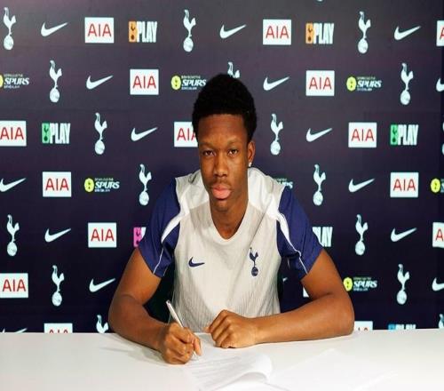 官方：切爾西17歲邊鋒維達菲爾伯特永久轉會加盟熱刺