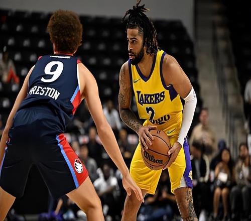 前一場(chǎng)拿下30+三雙，湖人二隊(duì)后場(chǎng)核心后一場(chǎng)后瘋狂砍下了45分