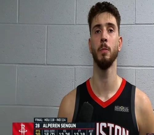 申京：我很失望今年落選全明星，這只會讓我更努力