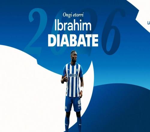 官方：阿拉維斯租借瑞典超級(jí)聯(lián)賽金靴易卜拉欣迪亞巴特