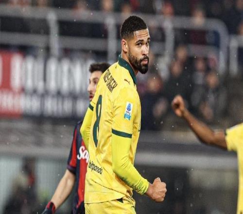 拉比奧特傳射，恩昆庫(kù)點(diǎn)射，AC米蘭30博洛尼亞22輪不敗緊追國(guó)米