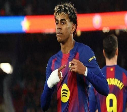 巴薩晉級(jí)國王杯四強(qiáng)！亞馬爾破門+阿勞霍頭槌，17戰(zhàn)16勝劍指冠軍