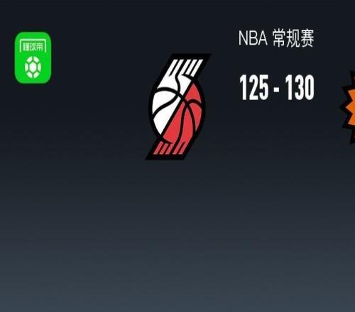 開拓者8人上雙125130太陽遭6連敗，楊瀚森未登場，吉萊斯皮30+10