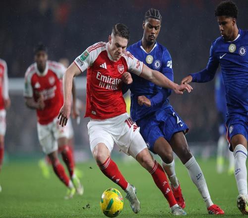 阿森納10切爾西！總比分42進(jìn)英聯(lián)杯決賽哈弗茨替補(bǔ)絕殺弒舊主