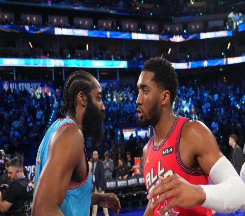 騎士打造后詹皇時(shí)代最強(qiáng)豪陣！哈登聯(lián)手米切爾沖冠：東部局勢(shì)大變