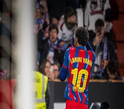 狀態(tài)火熱，亞馬爾在巴薩一線隊(duì)首次連續(xù)四場進(jìn)球