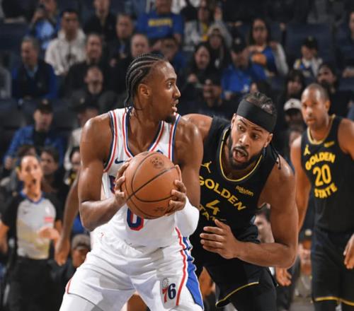 5連勝！勇士慘遭76人雙殺，庫里缺陣，馬克西聯(lián)盟第一，探花驚艷