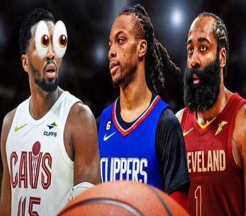 米切爾欽點哈登加盟！但要降薪續(xù)約騎記：可保留核心并簽回老詹