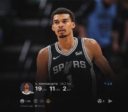 馬刺四殺雷霆,叫囂王朝為時尚早文班暴露三個致命問題,難走遠(yuǎn)