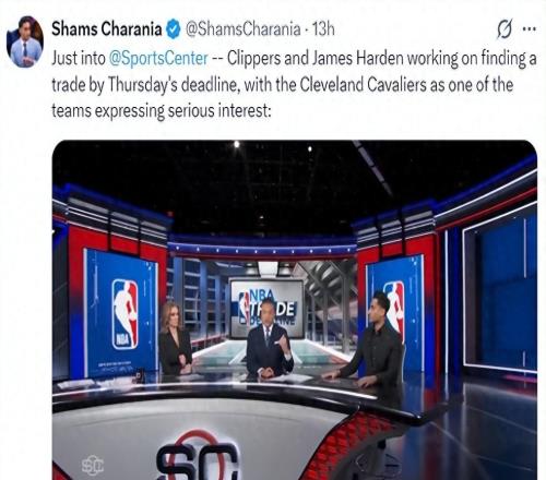 曝哈登換加蘭正加速！快船并未給哈登真正尊重考神：米切爾會高興