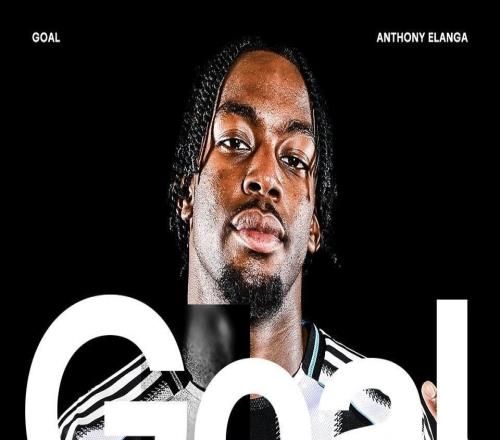 6140萬歐加盟的埃蘭加終于斬獲紐卡生涯首球，用了32場比賽